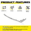 2x Chrome Front Fog Light Lamp Strip Trim For -20 Ford Fusion KS7Z15266AB EA