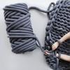 500 г пряжи DIY толстая для ручного вязания, мягкая трубчатая пряжа для сумок, пряжа для вязания вручную, корзин, подушек, гнезд для домашних животных, поделок своими руками