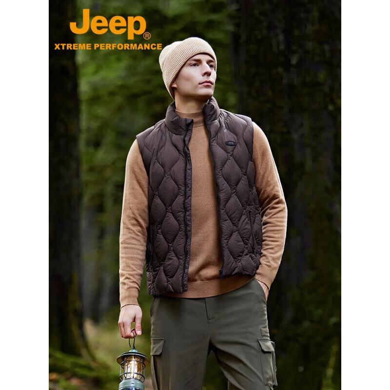 Jeep Унисекс Теплый жилет для улицы