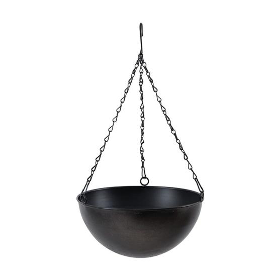 Сочный подвесной горшок для цветов, креативный прочный железный подвесной горшок для цветов со съемной цепочкой для сада