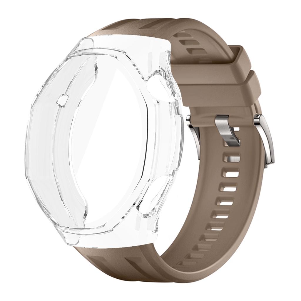Чехол из ТПУ + Силиконовый ремешок для Huawei Watch GT6 Pro 46 мм Всесторонний защитный чехол-оболочка для экрана Спортивный ремешок Браслет