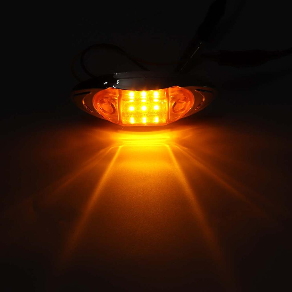 2/4 шт 24 В светодиодные боковые габаритные огни предупреждающие задние фонари автомобильные внешние огни прицеп грузовик грузовик белый/желтый/красный