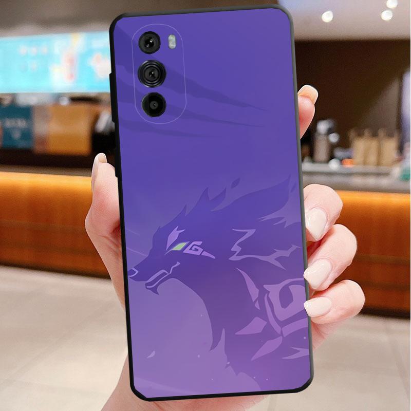 Чехол для телефона Motorola Edge 50 40 Pro 60 50 40 30 Ultra Neo Fusion Moto G85 G72 G53 G54 G84 G13 G32 Genshin Impact Именная карточка