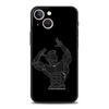 Чехол для телефона для зала, фитнеса, бодибилдинга для iPhone 17 16 15 Pro Max 11 12 13 14 7 8 Plus SE 2020 X XR XS, мягкий черный