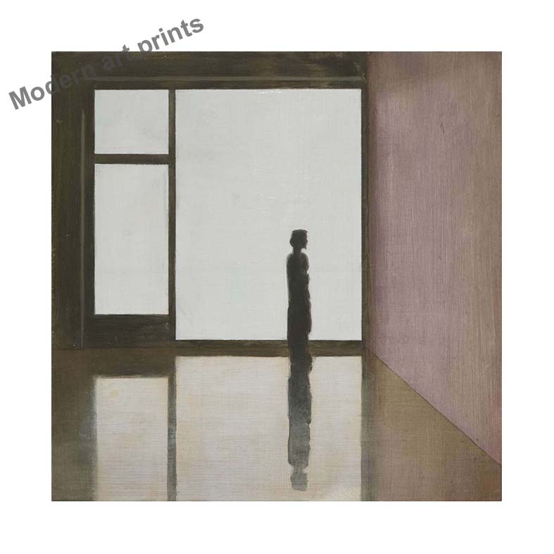 David Hockney Poster Modern Minimalist Art Painting HD Wall Pictures Printed On Canvas Aesthetics for Room Home Decor Unframed