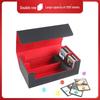 Hot-Selling Double Row 1200-Capacity PU Leather Magnetic Planet Card Game Box