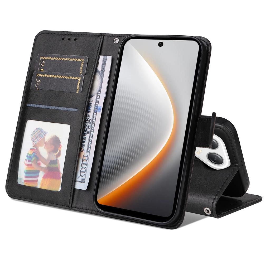 For TECNO Pova 7 Ultra 5G Case Wallet PU Leather Folio Flip Phone Cover