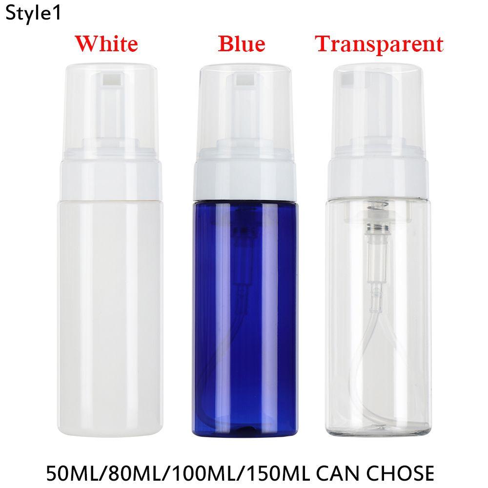 Hand Sanitizer Shampoo Shower Gel Soap Dispenser Clear Foaming Bottle Pump Container Liquid