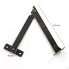 1 Pair Lid Support Hinges for Wooden Box Metal Heavy Duty Furniture Hardware Folding Stay Hinge
