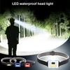 Waterproof Headlamp - 3 Modes LED Head Torch for Cycling/Fishing/Camping,Tourism Equipment Mini Camping Light Headlight
