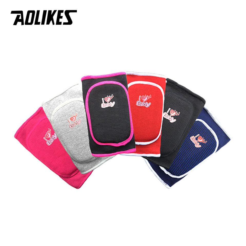 AOLIKES 1 пара детских дышащих спортивных налокотников для катания на роликах, танцев, баскетбола, футбола
