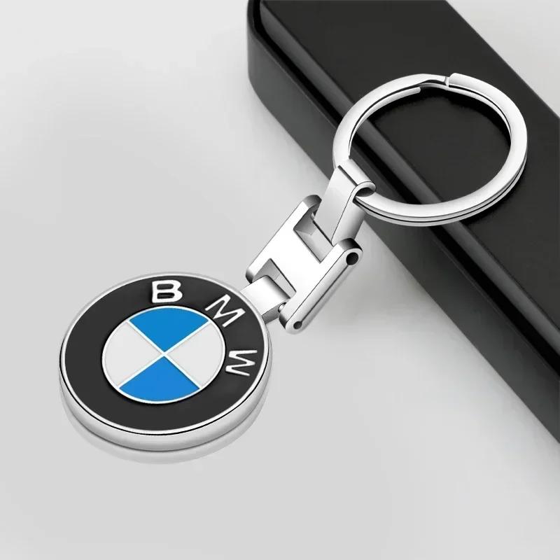 BAGI7 2026 Автомобильная наклейка 3D Металлическая брелок-брелок для автомобиля Модный креативный держатель для ключей Чехол для ключей Кольцо Для BMW M E34 E36 E60 E90 E91 E46 E39 E70 F10 F