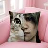 Handsome Leon game Kennedy  Cushion Cover Inches Farmhouse Decor Home Throw Pillow Covers for Couch Decorations