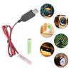 Кабель питания от аккумулятора 3A USB-шнур от 5V 2A до 6V 1A для домашней и офисной электроники, требующей 4x 3A аккумуляторов