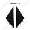 For Tesla Model Y -2026 Juniper Side External Rearview Mirror Carbon Pattern Cover Lower Caps Bottom Shell Frame Replacement