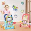 Walking Practice Baby Walker with Drawing Board Baby Stroller Toy New Toddler Trolley  Infant