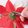 200/10 шт. рождественские цветы фиксированные зажимы мини металлические зажимы для цветов рождественская елка железный зажим праздничная гирлянда украшение украшения поставка