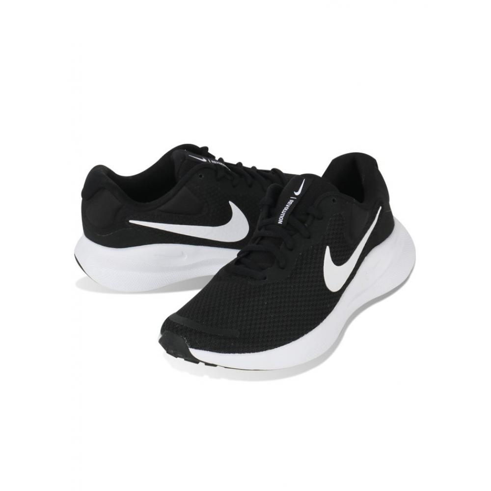 Nike Спортивные туфли Revolution 7 мужские черные белые Fb2207 001