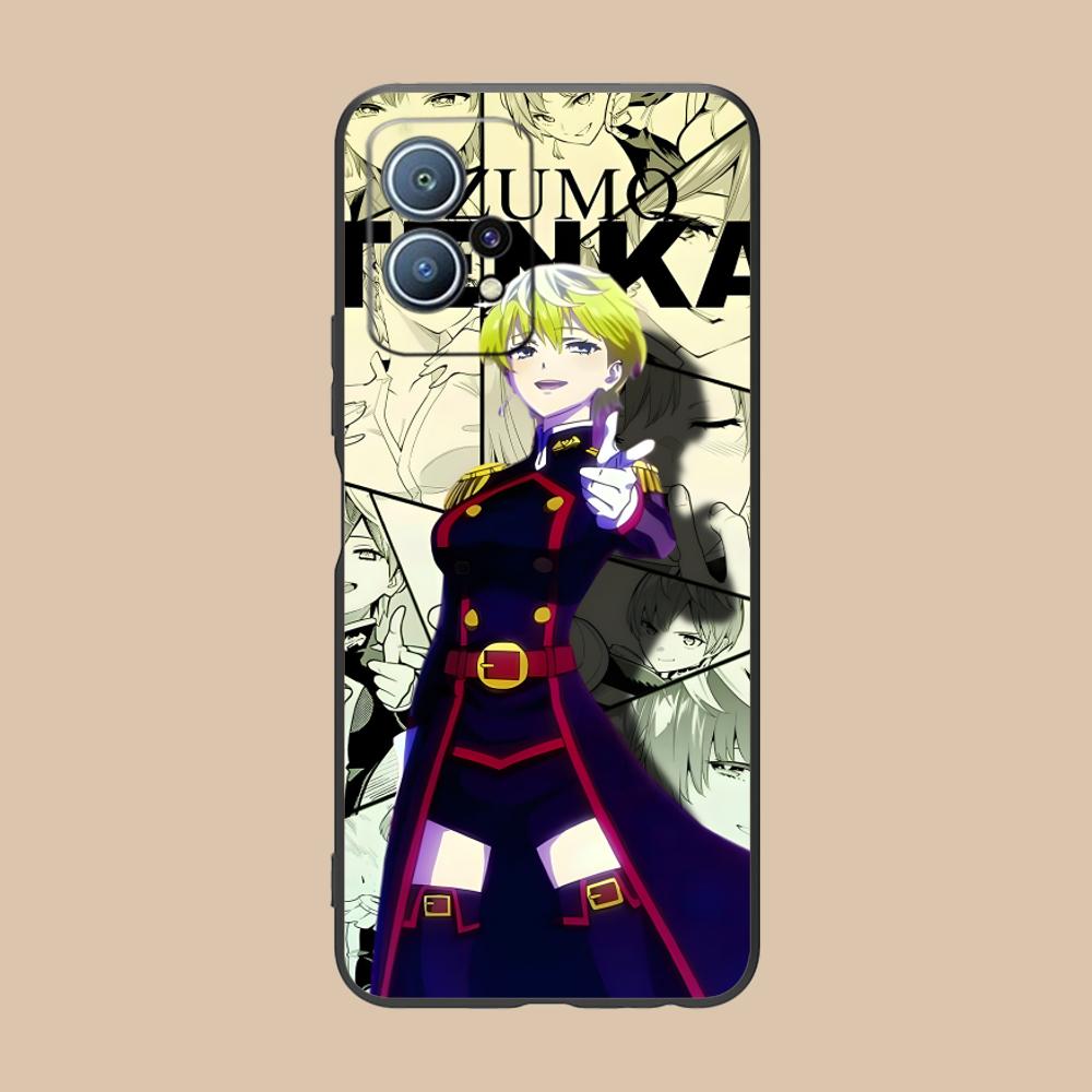 Mato seihei no slave Tenka Izumo Матовый чехол для мобильного телефона для Huawei P60 P50 P40 P30 P20 P10 P9 P8 Pro Lite Plus Печать