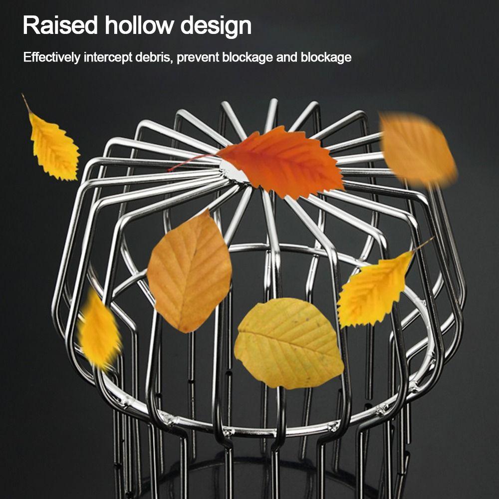 Фильтр для водосточной трубы Защита желоба Антиблокировочная крышка для водосточной трубы Дренажная сантехническая арматура