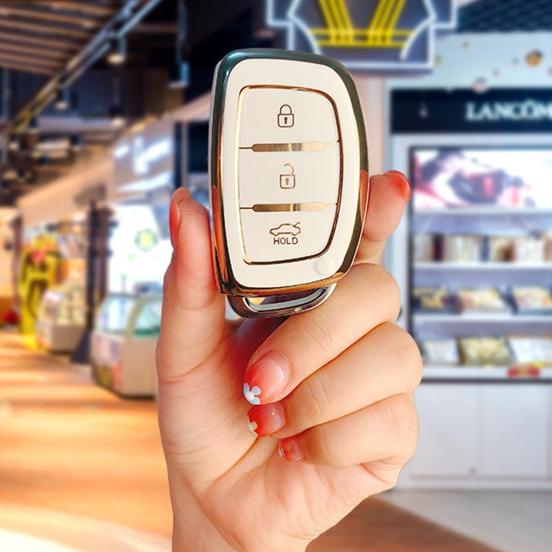Унисекс чехол для ключей для Hyundai ix35, Elantra, Tucson, Mistra и Sonata
