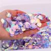 10g /Pack Iridescent Shining Shell Confetti Glitter 13mm For Baby Shower Confetti Party Mermaid Party Table Scatter Decor 