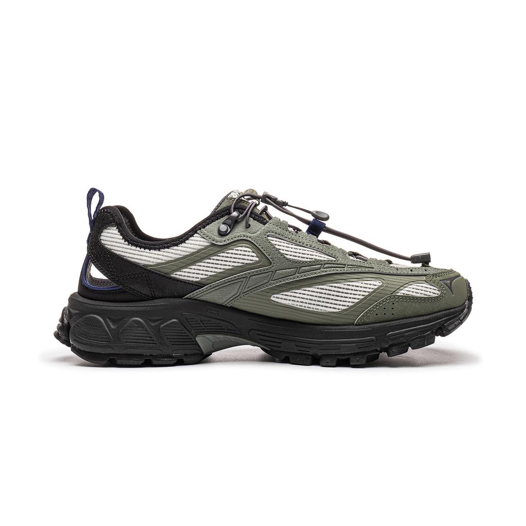 Li Ning Fuyiao 2.0 Trail V3 Спортивные Удобные Амортизирующие Износостойкие Низкие Повседневные Беговые Кроссовки Мужские кроссовки Белый Зеленый ARXW021-5