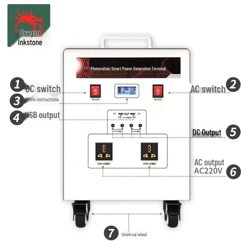 Longchan 8000W Wind-Solar Hybrid Power System