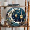 2D Flat 20cm Ramadan Festival Wooden Wall Hanging Decor - Moon Universal Holiday Wooden Pendant, Home Decoration, Welcome Sign Party Decor, Wood
