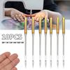 10Pcs Home Electric Sewing Machine Fabric Clothes Alloy Needles Accessories