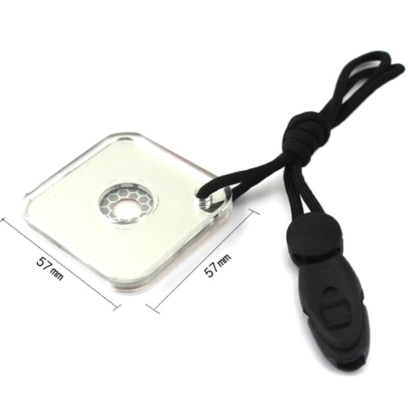 Outdoor Survival Reflective Signal Mirror For Hiking Camping First Aid Supplies