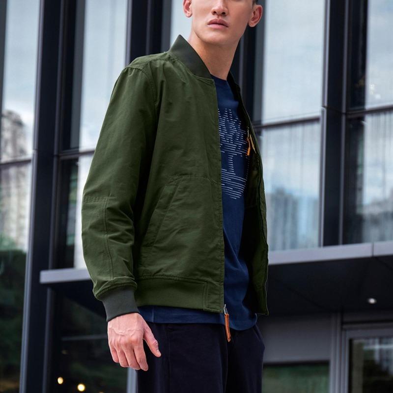 Timberland Спортивная повседневная куртка пилота мужская куртка зеленая A2CZE-U31