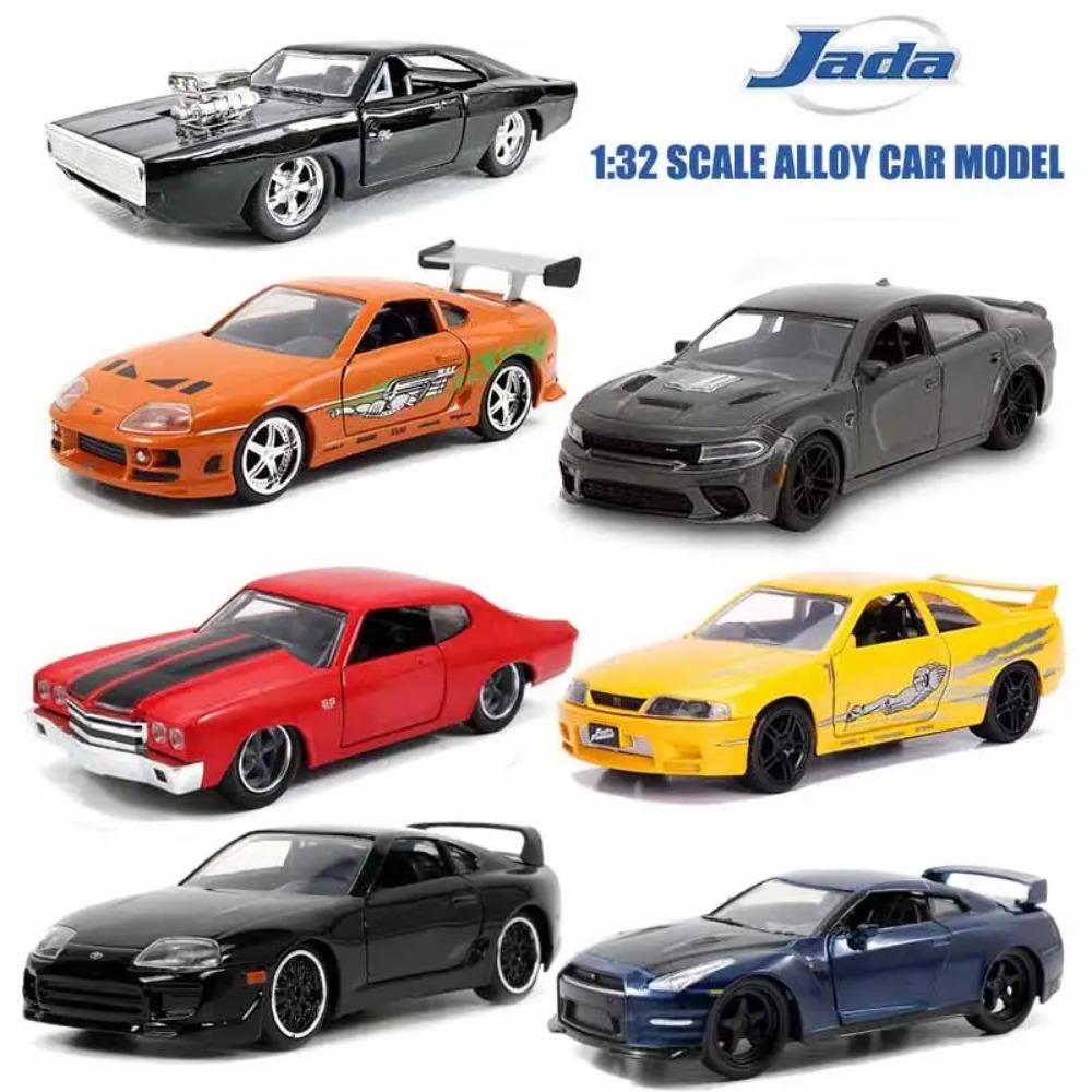 Игрушки Джада 1:32 Быстрые и Яростные Металлические Машинки, Mitsubishi Lancer TOYATO Super Nissan Skyline GTR Jetta RX-7 Коллекция Подарочные Игрушки для Детей