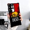 The Walking Deads Plating Phone Case For Samsung Galaxy S24 S25 FE S26 Edge S23 Ultra S22 S21 Plus S20 Anti-Fall Airabag Cover