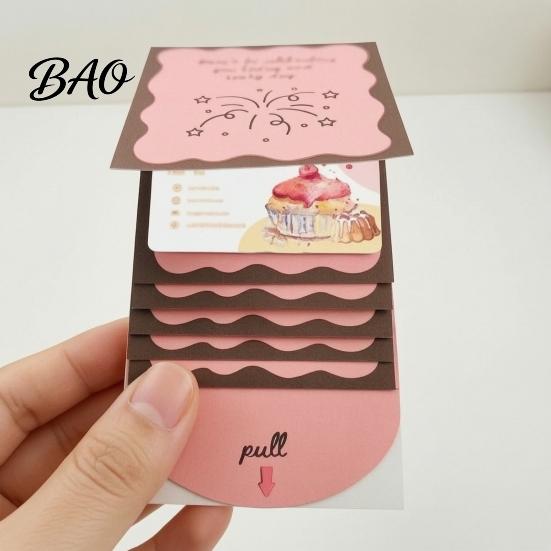 Christmas Party Exchange Gifts Handmade Waterfall Gift Card Booklet, Pull Out Book, Interactive Personalized Souvenir Cards Holiday Cash Envelopes,
