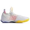 Мужские Бадминтонные Кроссовки Li Ning Attack 4 Низкие Бело-Красные AYAR011-3