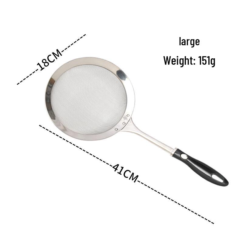 Wutuo Stainless Steel Kitchen Mesh Strainer