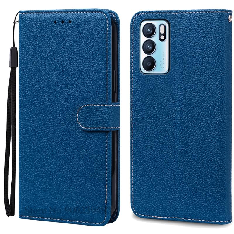 Для OPPO Reno 6 чехол-кошелек кожаный флип-чехол для OPPO Reno 6 5G чехол OPPO Reno 6 Pro 5G чехол для телефона Reno6 Pro Plus Coque Fundas