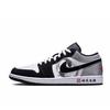 Air Jordan 1 Нескользящие Устойчивые к истиранию Низкие Винтажные Баскетбольные Кроссовки Унисекс Черные HF3148-106(Команда352-)