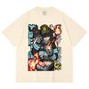 230 Gsm 100% Cotton Fire Force V2 Print Unisex Heavy Cotton T Shirt