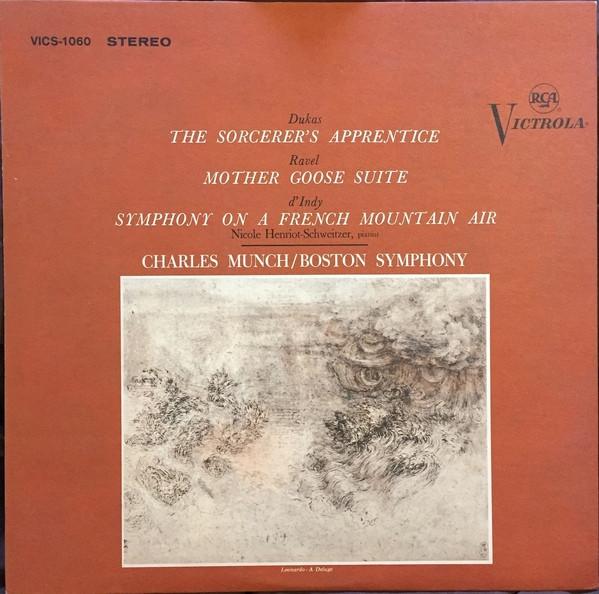 LP Record PAUL DUKAS, MAURICE RAVEL, VINCENT - The Sorcerer's Apprentice / Mother VICS1060 RCA Victrola 1963 US Classical Used