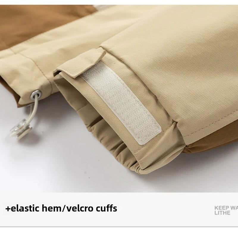 Cozy Up Men's Hooded Jackets Outdoor Waterproof Dustproof Coat Women Mountaineering Clothing Zipper Jacket Unisex