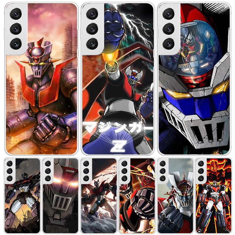 Manga Mazinger Z Anime Case Phone Cover for Samsung Galaxy Note 20 Ultra 10 Pro Lite 9 8 S10 Plus S9 S8 + S7 Edge M52 Trend Fund