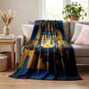 Club Tigres UANL blanket Flannel Blanket Soft Cozy Plush Throw for Sofa Bed Lightweight Home Decoration