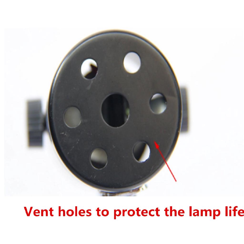 Reptile Light Metal Ceramic Heat UV UVB Lamp Light Holder Clamp For Fish Tank Brooder Tortoises Lizards Reptile E27 300W