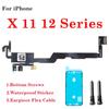 Face Recognition Function Earpiece Proximity Light Sensor Top Speaker Flex Cable For iPhone X XR XS Max 11 12 Pro Max NO Speaker