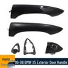 Комплект дверных ручек (51218243618 & 51218243617) для BMW X5 - Передняя правая и задние наружные ручки
