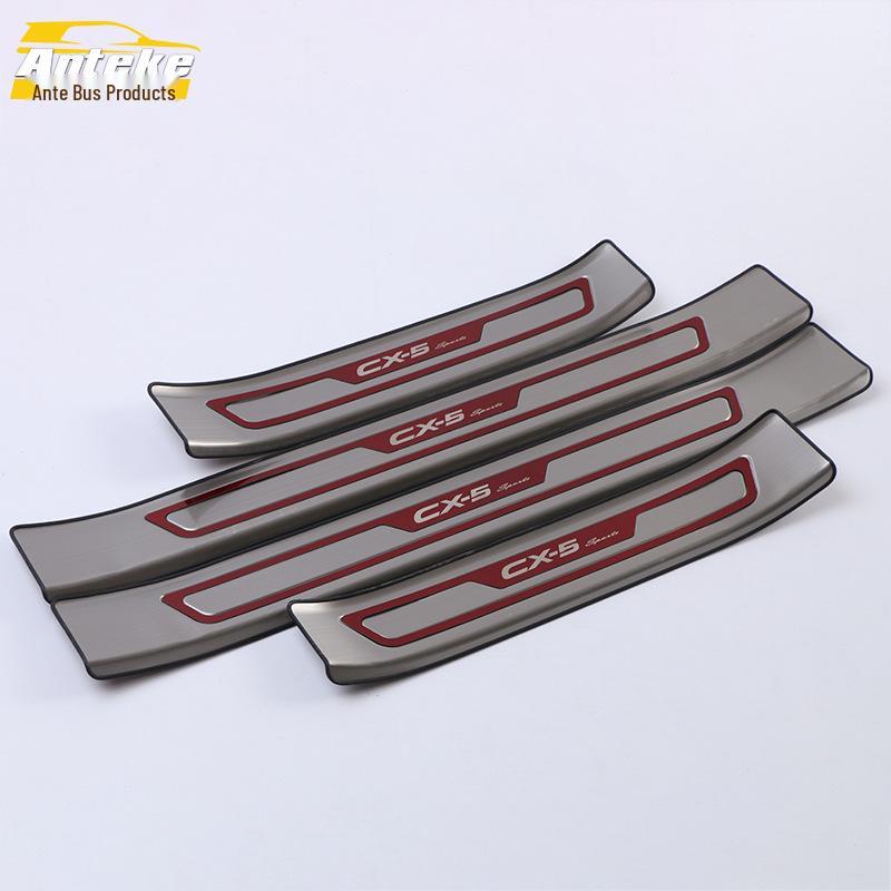 17 CX-5 Sill & Bumper Trim: Anti-Scratch Decorative Strip & Trunk Plate