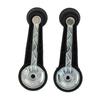 1 Pair Car Window Winder Handle 321 837 581A Window Winder Crank Door Handle Knob Replacement for Volkswagen T2