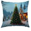 Наволочка Полиэстер Наволочка для подушки Диван Декоративная наволочка Скандинавский Простой Современный Рождественский Праздник